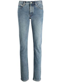 A.P.C. узкие джинсы с заниженной талией