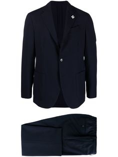 Lardini костюм-двойка с однобортным пиджаком