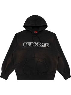 Supreme худи с логотипом