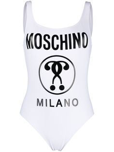 Moschino купальник Double Question Mark