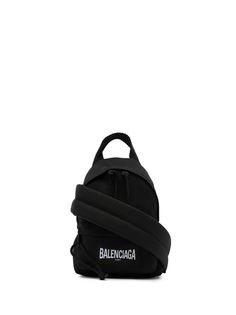 Balenciaga мини-рюкзак с ремнем через плечо