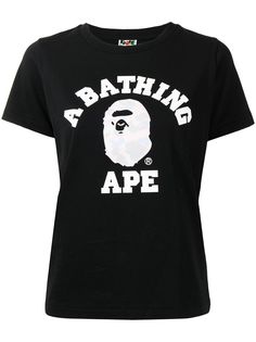 A BATHING APE® футболка с короткими рукавами и логотипом Bape