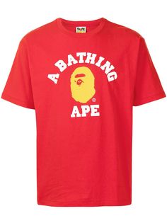 A BATHING APE® футболка с логотипом