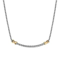 David Yurman колье X из желтого золота