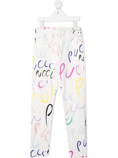 Emilio Pucci Junior легинсы с логотипом
