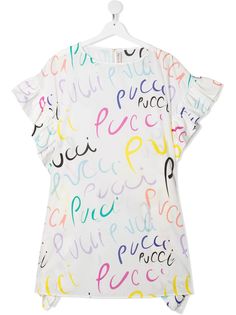 Emilio Pucci Junior рубашка с логотипом