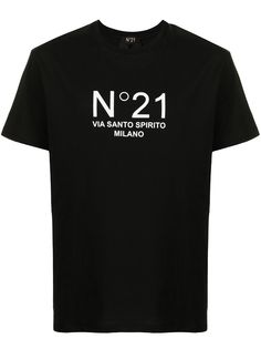 Nº21 футболка с логотипом