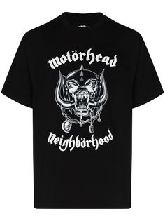 Neighborhood футболка с принтом из коллаборации с Motorhead