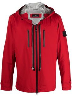 Stone Island Shadow Project куртка с капюшоном и нашивкой-логотипом