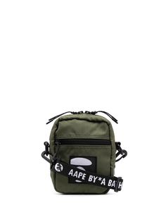 AAPE BY *A BATHING APE® сумка на плечо с нашивкой-логотипом