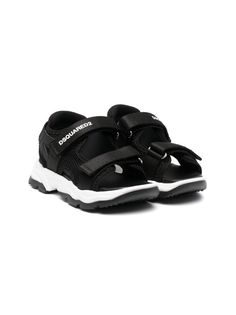 Dsquared2 Kids сандалии на липучках с логотипом