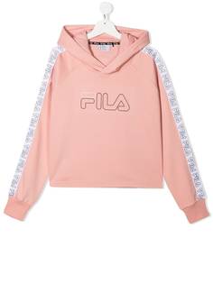 Fila Kids TEEN embroidered logo hoodie