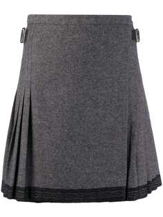 Christian Dior юбка мини со складками pre-owned