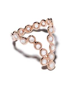 Lito кольцо Hive из розового золота