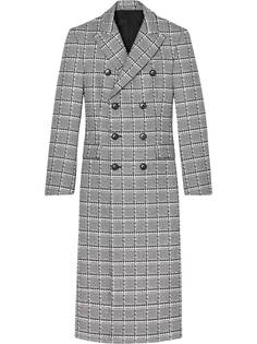 WARDROBE.NYC двубортное пальто в ломаную клетку