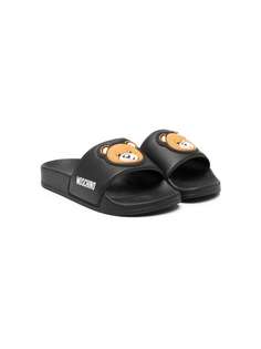 Moschino Kids шлепанцы Teddy Bear
