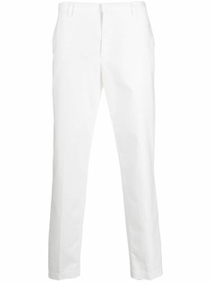 Emporio Armani брюки чинос прямого кроя с логотипом
