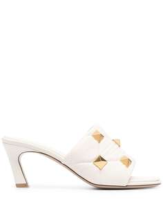 Valentino Garavani стеганые босоножки Rockstud