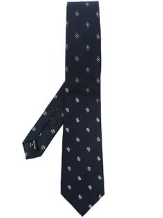 Giorgio Armani галстук с принтом пейсли