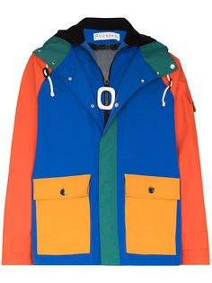 JW Anderson куртка Puller в стиле колор-блок на молнии