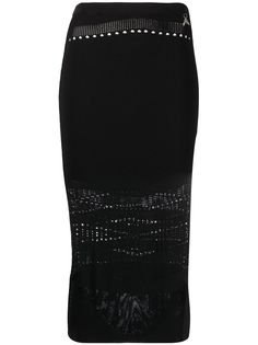 Patrizia Pepe трикотажная юбка миди