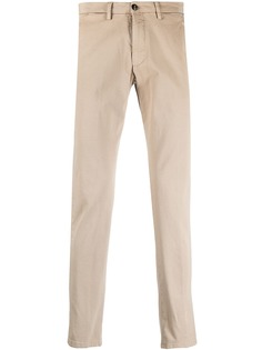 Briglia 1949 узкие брюки чинос с заниженной талией