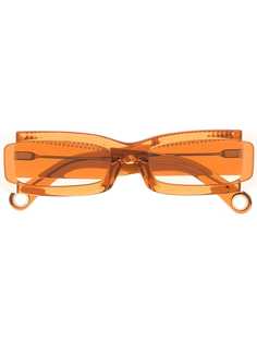 Jacquemus солнцезащитные очки Les Lunettes 97 в прямоугольной оправе