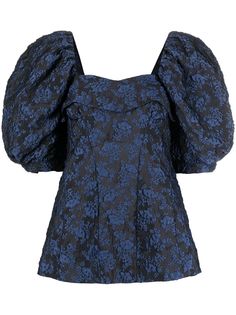 Simone Rocha жаккардовая блузка