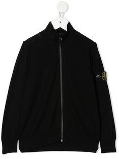 Stone Island Junior трикотажный бомбер