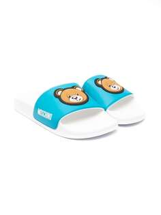 Moschino Kids шлепанцы Teddy Bear