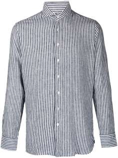 Lardini полосатая рубашка с длинными рукавами