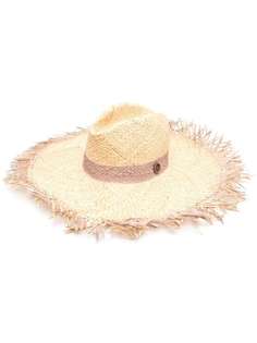 catarzi плетеная шляпа с бахромой