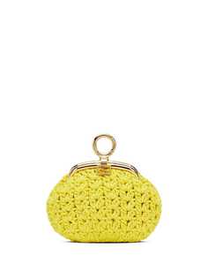 Fendi вязаный кошелек для монет