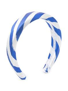 Mi Mi Sol ободок в диагональную полоску