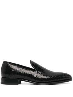 Dsquared2 лоферы с пайетками