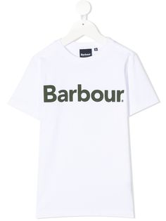 Barbour Kids футболка с короткими рукавами и логотипом