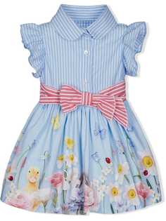 Lapin House платье с принтом