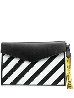 Off-White клатч-конверт Diagonal