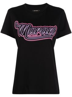Isabel Marant футболка Zaof с логотипом