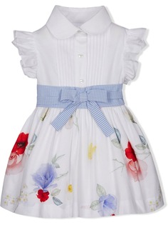 Lapin House платье-рубашка с цветочным принтом