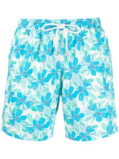 Bluemint плавки-шорты с кулиской и цветочным принтом