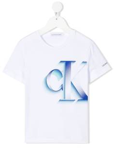 Calvin Klein Kids футболка с логотипом