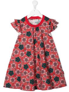 Moncler Enfant платье с цветочным принтом