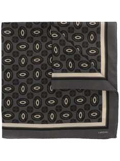Lardini шарф с геометричным принтом