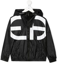 Emporio Armani Kids куртка с капюшоном и логотипом