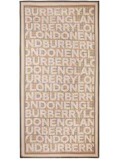 Burberry платок в клетку Vintage Check с логотипом