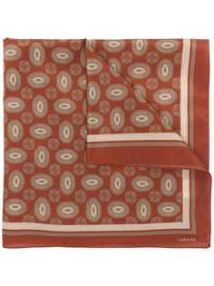 Lardini шарф с геометричным принтом