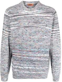 Missoni кашемировый джемпер с абстрактными полосками