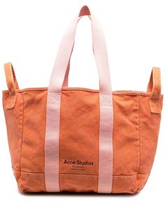 Acne Studios двухцветная сумка-тоут