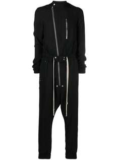 Rick Owens комбинезон на молнии с кулиской